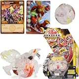 Bakugan Legends Nova DragonoidxNillious - Figura y tarjetas luminosas