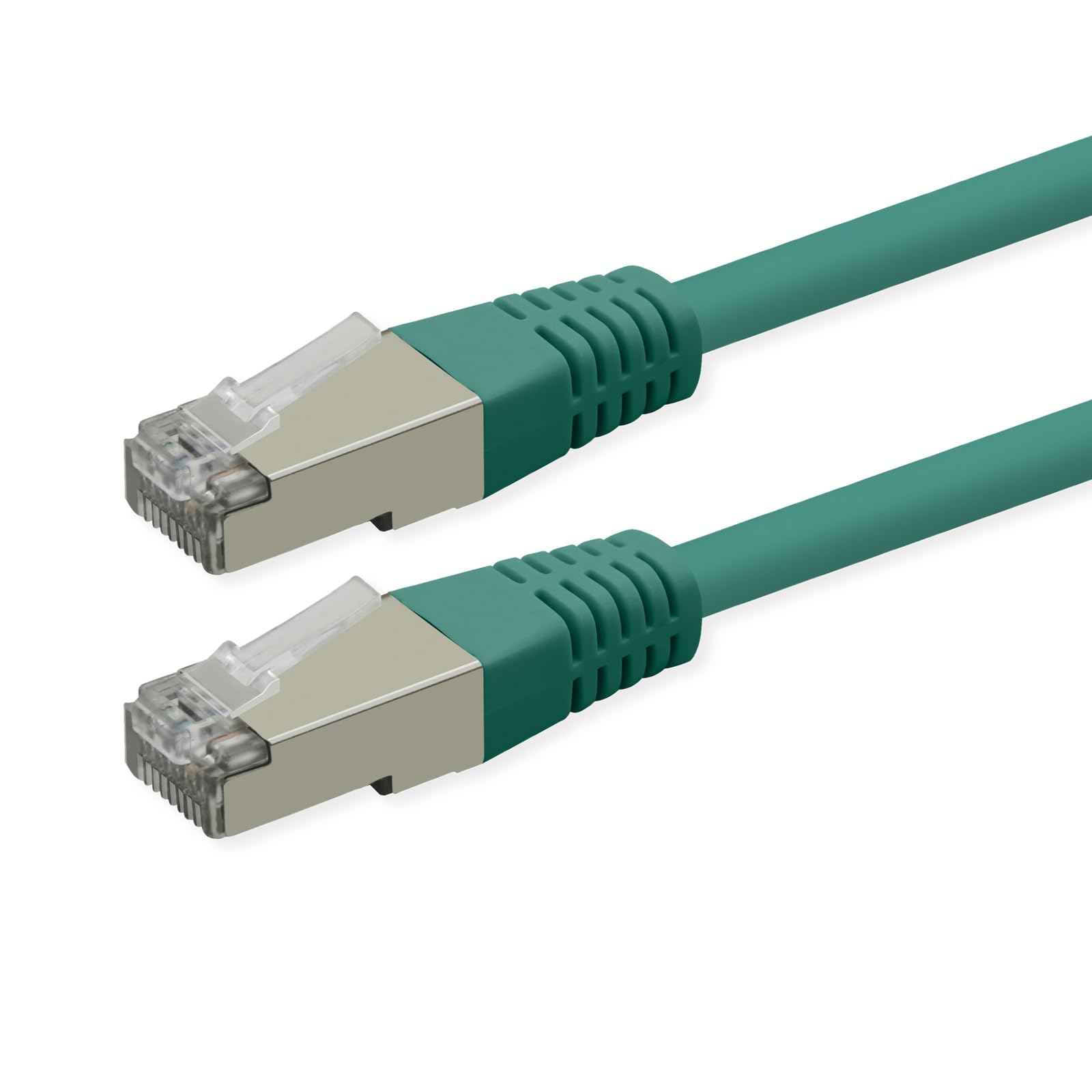 Roline Cable de conexión Cat.6 (Clase E), PoE, S/FTP (PiMF), Verde, 20 m