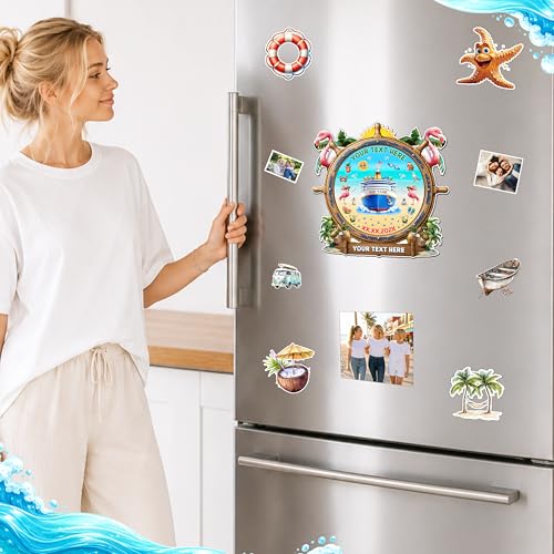 Imán de Puerta para Crucero Personalizado miniatura 6