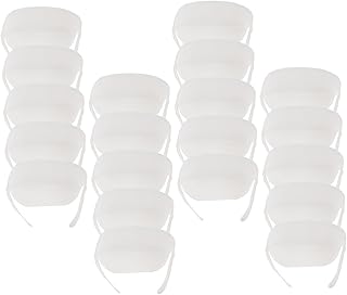 FRCOLOR 20 Peças Adesivo De Suor Com Gola Adesivos De Verão Camisas Em Massa Chapéu Protetor De Suor Descartável Faixa De Suor Forro De Pescoço Almofadas Colar Absorção De