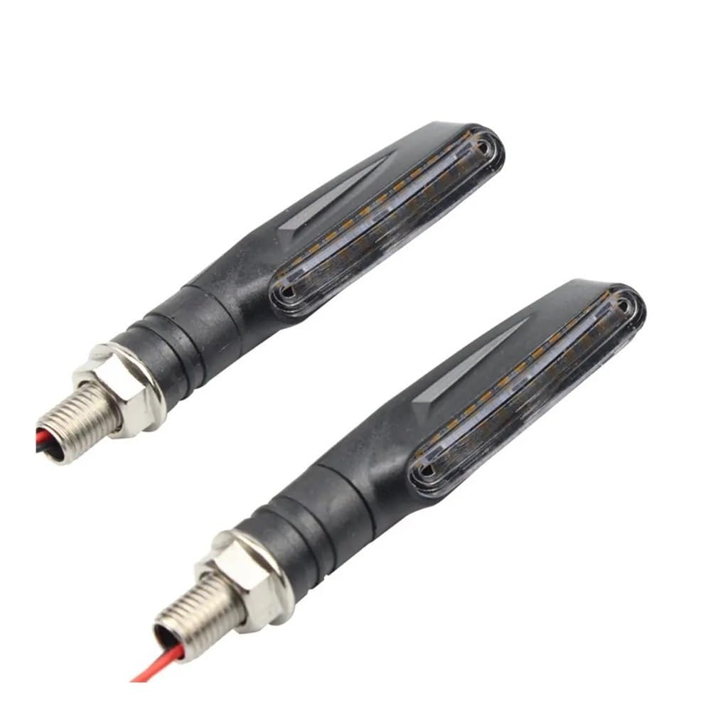 Indicateur de direction moto LED universel avec éclairage séquentiel dynamique - 7