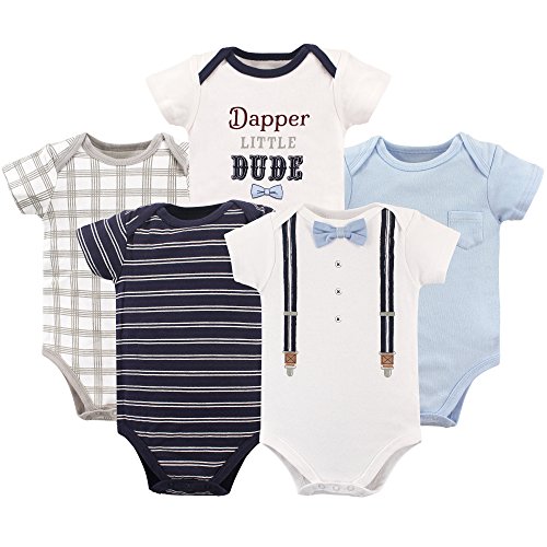 Image of Little Treasure Unisex Baby Cotton Bodysuits