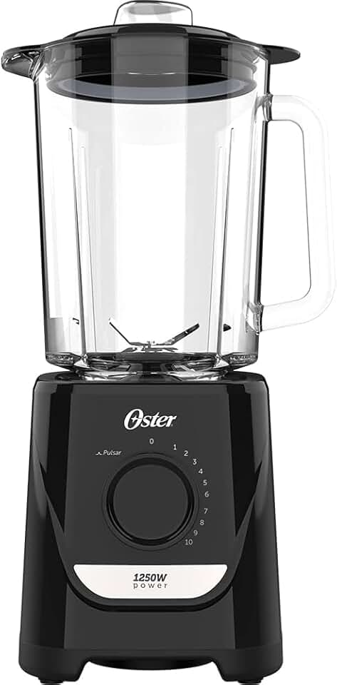 Liquidificador Power Oster Preto 2,2l 220V - OLIQ520, OLIQ520-220V