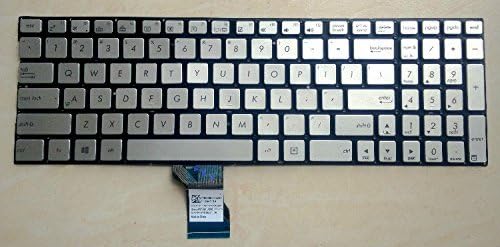 SZYJT New for ASUS Q551 Q551L Q551LN Laptop us Keyboard 15.6" Sliver