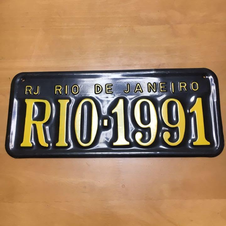 Amazon.co.jp: 海外 ブラジル ナンバープレート インテリア 雑貨