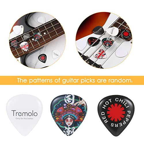 SHUIYUE 3 pièces de Choix de Guitare Accessoires d’instruments de Musique pour Guitare électrique Basse (Lourde… - Les Beatles, Paul McCartney, John Lennon, RIngo Starr, George Harrison SHUIYUE 3 pièces de Choix de Guitare Accessoires d'instruments de Musique pour Guitare électrique Basse (Lourde… – Image 7