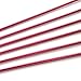 SHARROW 30Inch Archery Aluminum Arrows Target Practice Hunting Arrows Spine 500 with Removable Tips for Compound & Recurve Bow (12 Pcs Red Shaft)