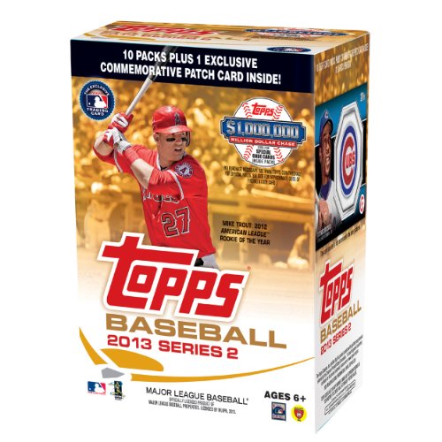 MLB 2013 Blaster Relic Topps Baseball Series 2 Cards