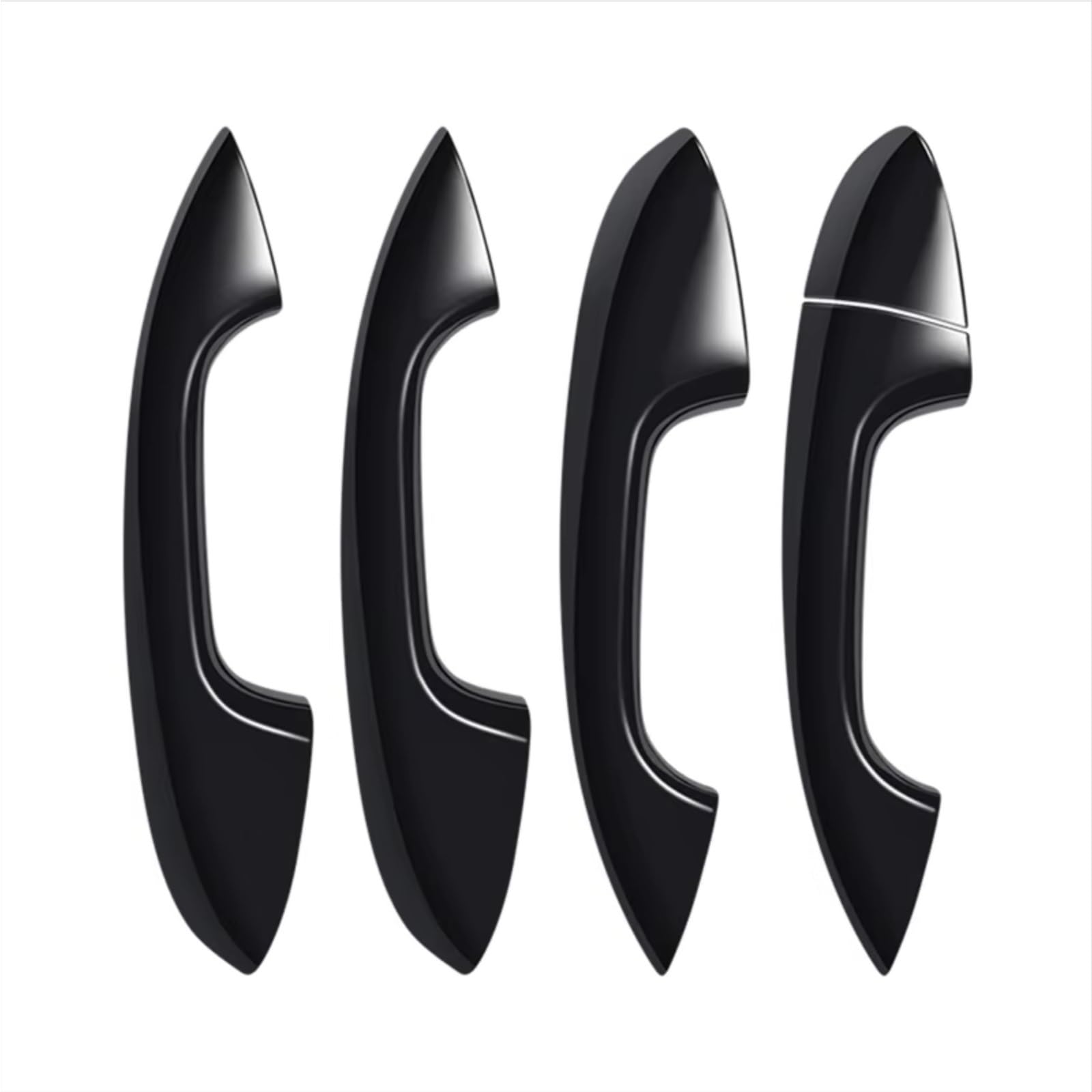 IUYHGTR Car Exterior Door Handle Compatible with Benz B-Class for GLE-Class 2020 2021 2022 2023 2024 Car Side Door Handle Cover Decoration Exterior Accessories