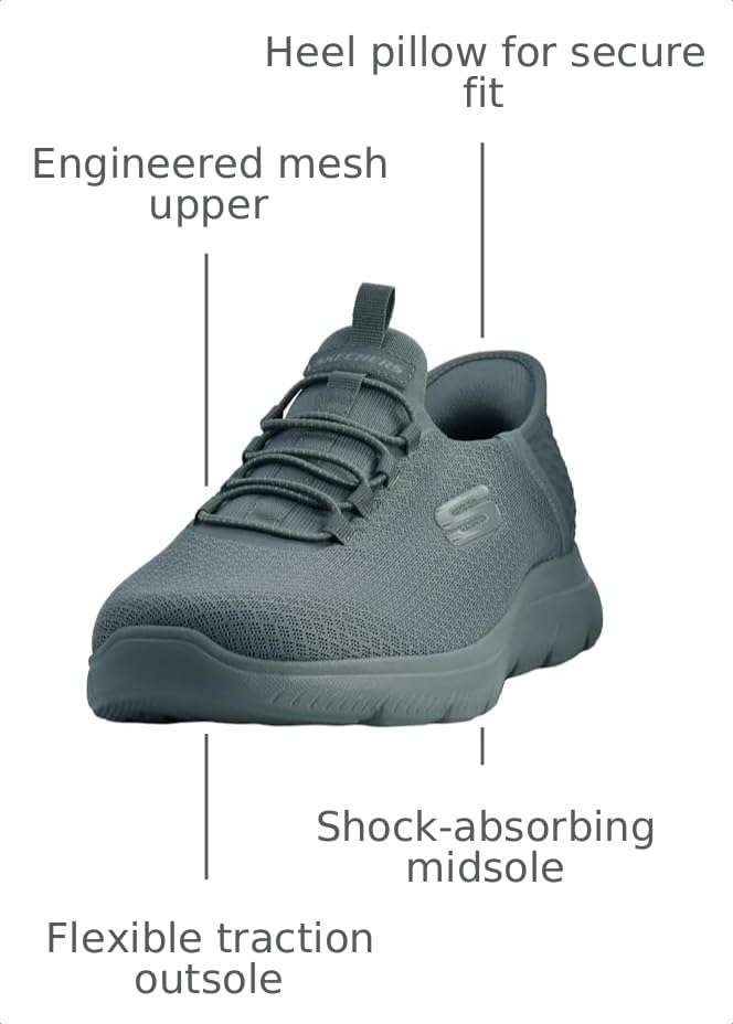 Image of Skechers Men's Summits High Range Hands Free Slip-in Sneaker