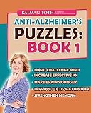 Anti-Alzheimer's Puzzles: Book 1: Brain Fitness Bootcamp