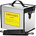 COLCASE Fireproof Explosionproof Lipo Safe Bag for Lipo Battery Storage and Charging, Large Space Highly Sturdy Double Zipper Lipo Battery Guard (8.46x5.7x6.5 in)