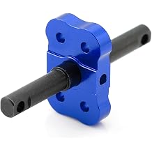 Aluminum Differential Locker Spool for Traxxas Mini Maxx RC Car, Metal Lock Straight Axle Shaft,Upgrades Part Replacement Blue