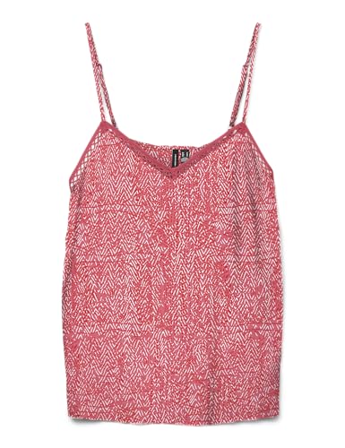 VERO MODA Lace Singlet Vmmenny WVN GA Débardeur en Dentelle, Dubarry, M Femmes