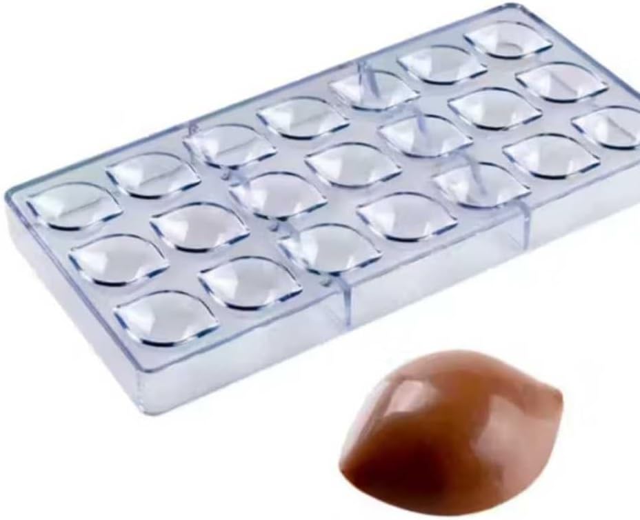 Forma Policarbonato P/Chocolate Gota Limão Siciliano (Reutilizáve...