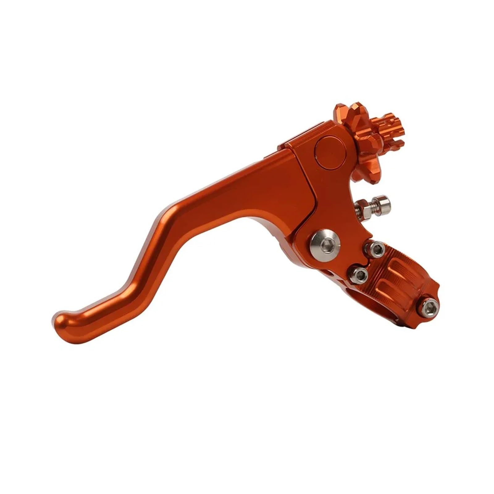 Ywqjiopm Orange Motorcycle Brake Clutch Lever 22Mm 7/8" Handlebar Motorcycle Accessories Short Clutch Lever For Cbr Klx Yz Motorbike Handle Brake Clutch Lever