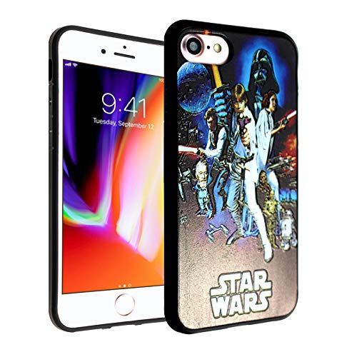 Caseverest Caseverest Iphone 6s 7 8 Tpu Case 3d Print Design Slim Fit Cover Star Wars Characters Leia Skywalker Han Solo Ip 6s 7 8 From Amazon Daily Mail