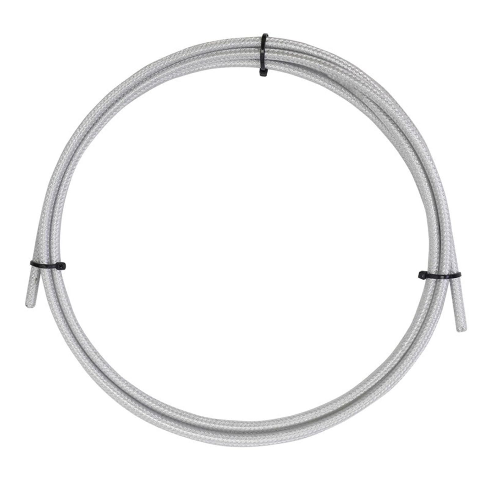 Ywluuoo Silver Bicycles Brake Cable Housing Bike Shifting Brake Cable Line Pipe Bike Derailleur Shifts Housing Line Shifting Pipe