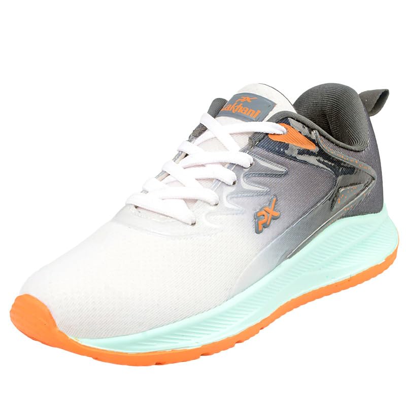 Image of Lakhani Aayushman Men's Sports Shoes with Supreme Comfort Cushioned Insole | Running Walking, Gym Training Jogging Athletics| Comfortable & Stylish| Casual & Lightweight | Lace-Up Shoes Gent's Boy's
