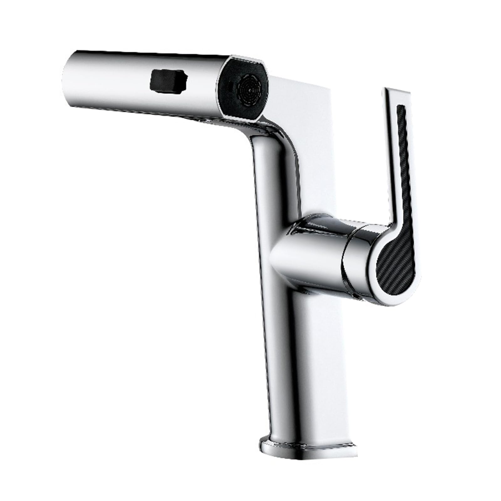 Grifos para Lavabos de Baño con Ducha Extraible Monomando Grifo Extraible Pileta Baño 3 Modos,cromado