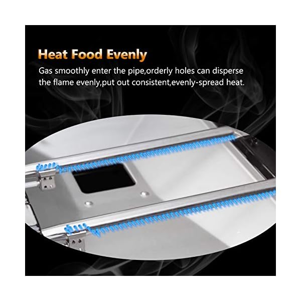 Ersatzteile für Nexgrill 720-0882A 720-0896 720-0896B 720-0896C 720-0896E 720-0925 720-0925P Grills, Brennerrohre, Hitzeschilde, Flammen-Tamers und Zündkerzenersatz – Bild 6