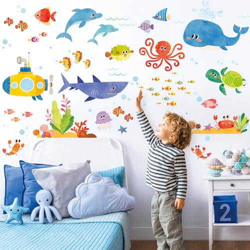 Vinilo decorativo SEA ADVENTURE Kids para pared 28.7x20 cm miniatura 3
