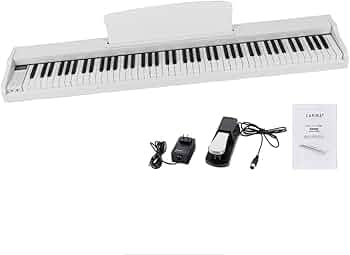 Amazon | Carina 電子ピアノ 88鍵盤 キーボード 木製デザイン
