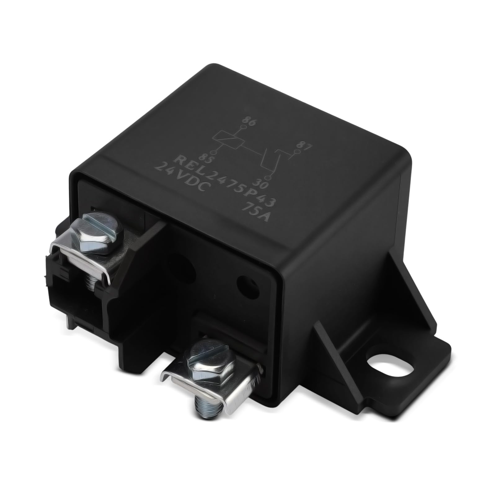 Relais 24V 75A Frankberg haute durabilité avec support plastique robuste - 8