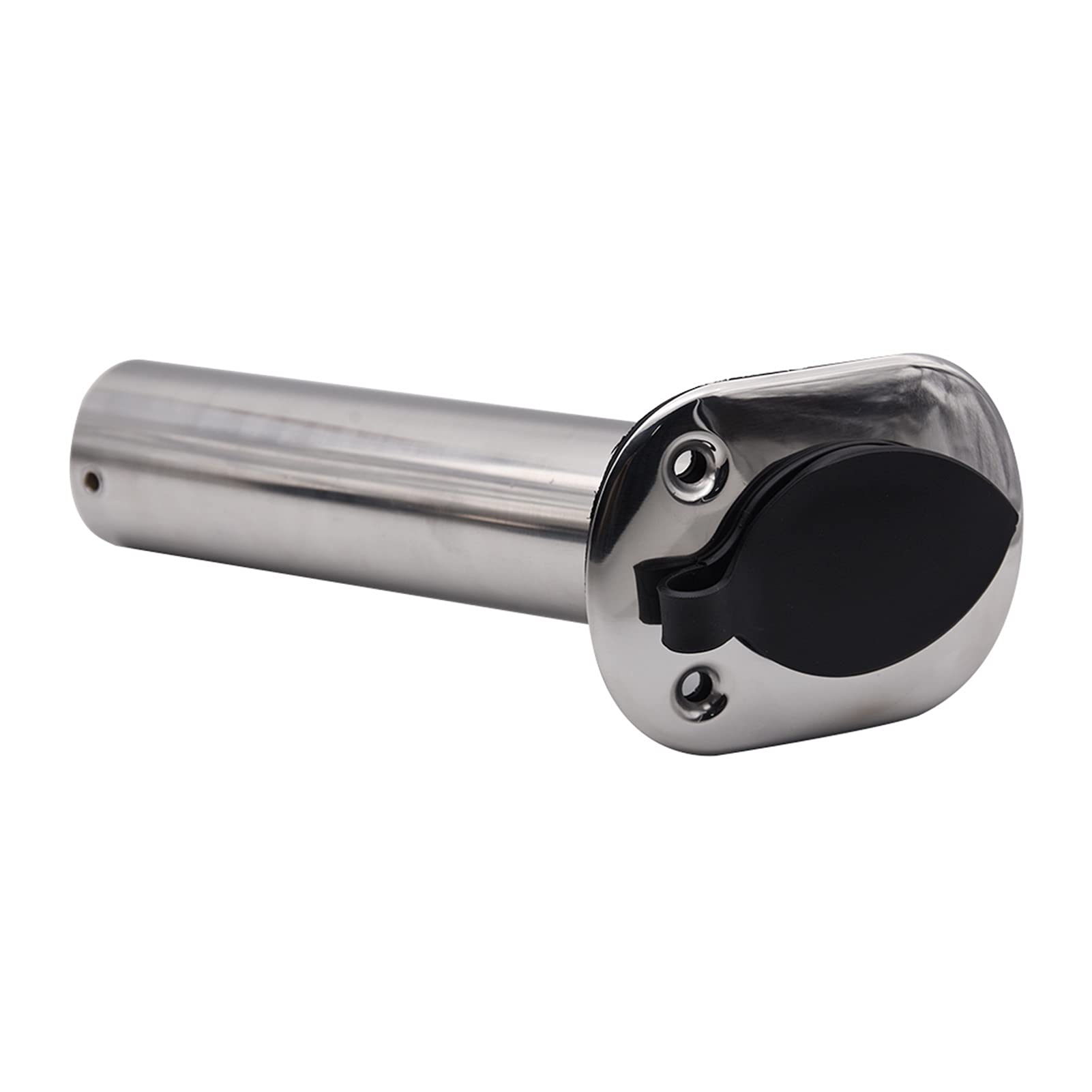 Portacanne da barca Supporto For La Canna Da Pesca In Acciaio Inox For Barchetta Da Incasso Da 15/30/090 Gradi Con PVC. Cap Marine Boat Accessories(1pc 15 degree)