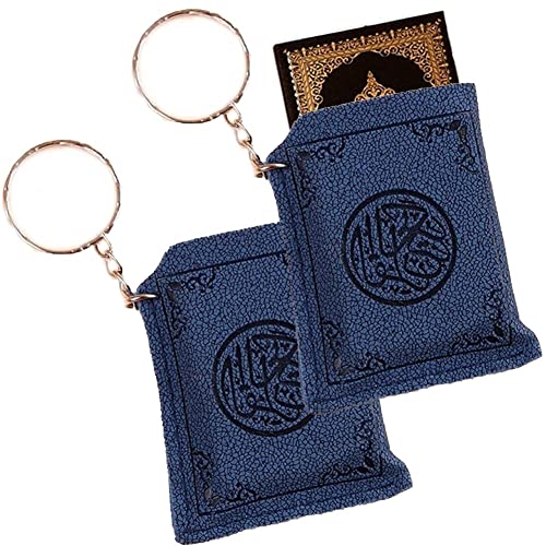 HiyyFloy 2 Stück Niedliche Mini-Koran-schlüsselanhänger, Auto-schlüsselanhänger, Zubehör, Tasche, Geldbörse, Schlüsselanhänger, Echtes Papier, Kann Anhänger, Charm-Handwerk Lesen HiyyFloy 2 Stück Niedliche Mini-Koran-schlüsselanhänger, Auto-schlüsselanhänger, Zubehör, Tasche, Geldbörse, Schlüsselanhänger, Echtes Papier, Kann Anhänger, Charm-Handwerk Lesen