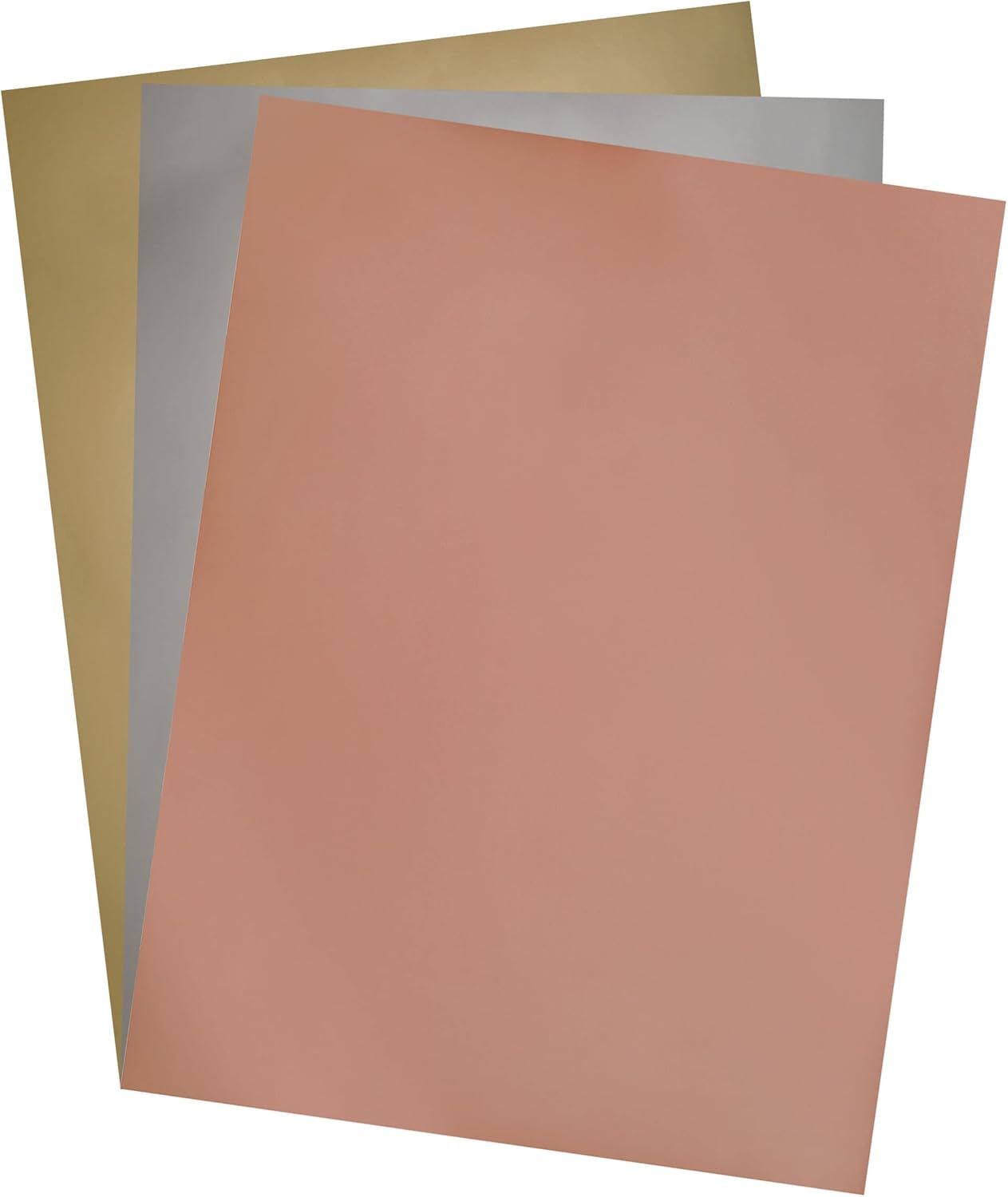 Ucreate Metallic Poster Board, 3 Colors (Colors May Vary), 22" x 28", 3 Sheets, 12 Packs (P5395)