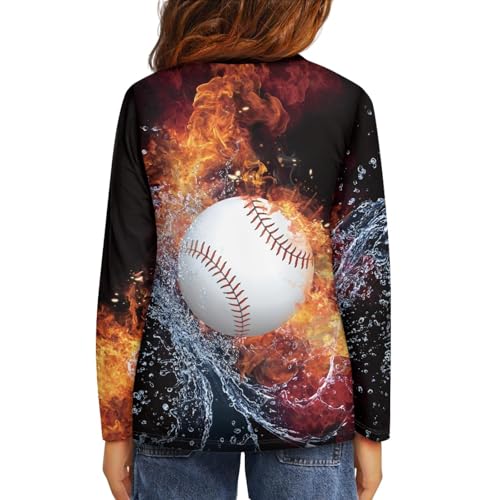 HUIACONG Boys Crewneck Tee Shirt for Girls Long Sleeve Tshirts for Kids4