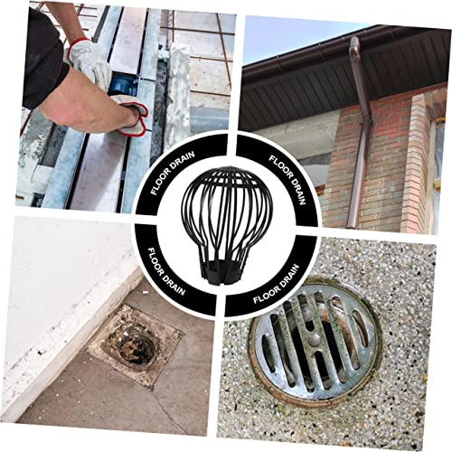 OSALADI 8 Pcs Drain Grill Sieve Strainer Sink Drain Cover Mesh Drain Cover Guard Drain Cover Roof Anti- Blocking Cap Anti-block Roof Filter Caps Rooftop Drain Filter Caps Round - Image 2