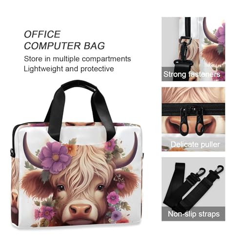 Funda maletín para laptop ALAZA 13-15.6 pulgadas miniatura 4