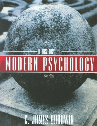 A History of Modern Psychology