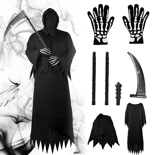Halloween Kostüm Zubehör Set - Narben Armlinge & Strümpfe Blau | Gruselige Accessoires Für Party & Cosplay