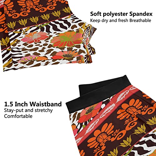 Bóxer para hombre cómodo para diario calzoncillos florales Vnurnrn pack de 2 ropa interior 4