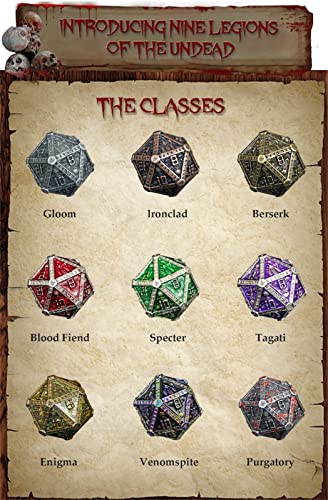 Image of DND Metal Dice Set D&D Polyhedral Dice Set with Gift Box Metal Box DND Dice Set Polyhedron Dice for Dungeons and Dragons MTG D&D RPG Table Games D4 D6 D8 D10 D12 D20 Role Playing Game