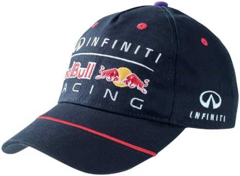 Infiniti Red Bull Racing Official Teamline Kids Cap, Sebastian Vettel, Formula 1, Blue