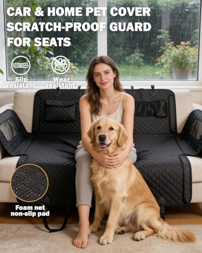 Dog Seat Cover - Heavy Duty Car Hammock, Waterproof, 50% Off - Image 4