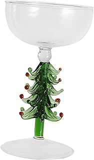 Celebrate in Style: Ciieeo Christmas Tree Stemware Goblet Festive Wine Glasses Product insight