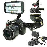 Chargercity Hot Shoe Flash DSLR Camera Tripod Mount for Apple iPhone X 8 7 6s Plus 6 SE Samsung Galaxy S8 S7 EDGE Note HTC ONE Huawei MOTO X Droid Turbo Google Pixel LG G7 V30 Smartphone