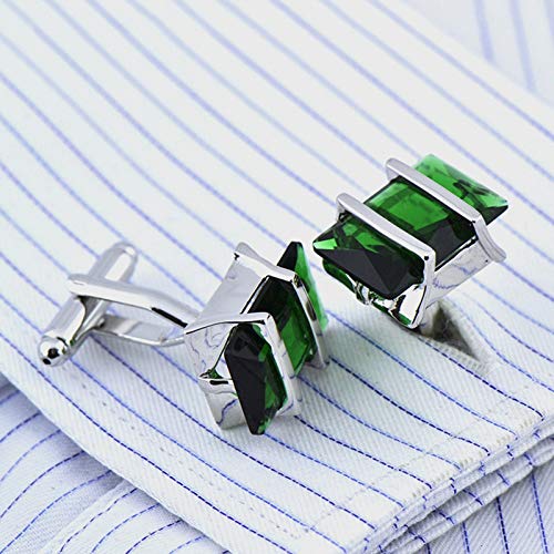 Gemelos de cobre Daesar para hombre con ópalo rectangular miniatura 2