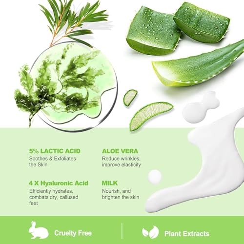 Jvr Foot Peel Mask - 3 Pairs - Exfoliating Peeling Callus Remover, Repairs Cracked Heels & Dry Skin, For Smoother And Softer Feet thumb #3