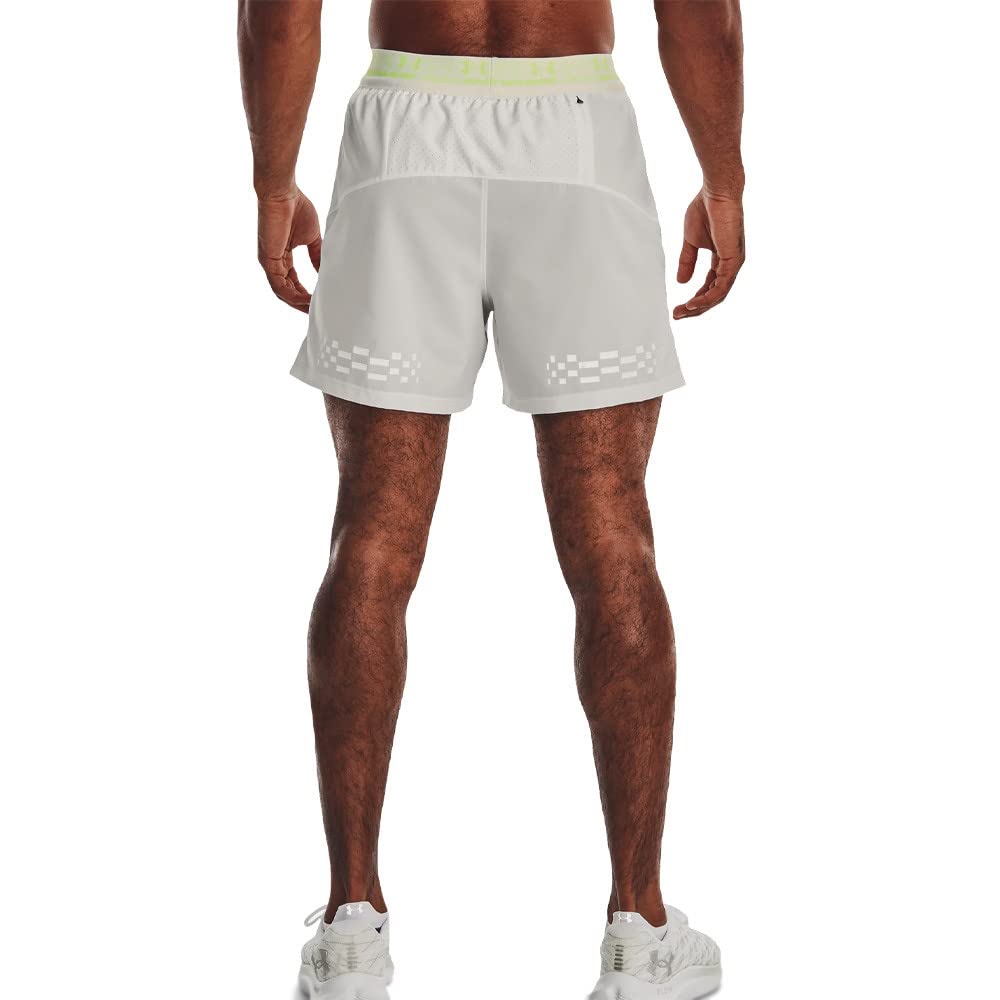 Under Armour Men Run Anywhere Shorts Abbigliamento da Running Shorts Grey - Green L