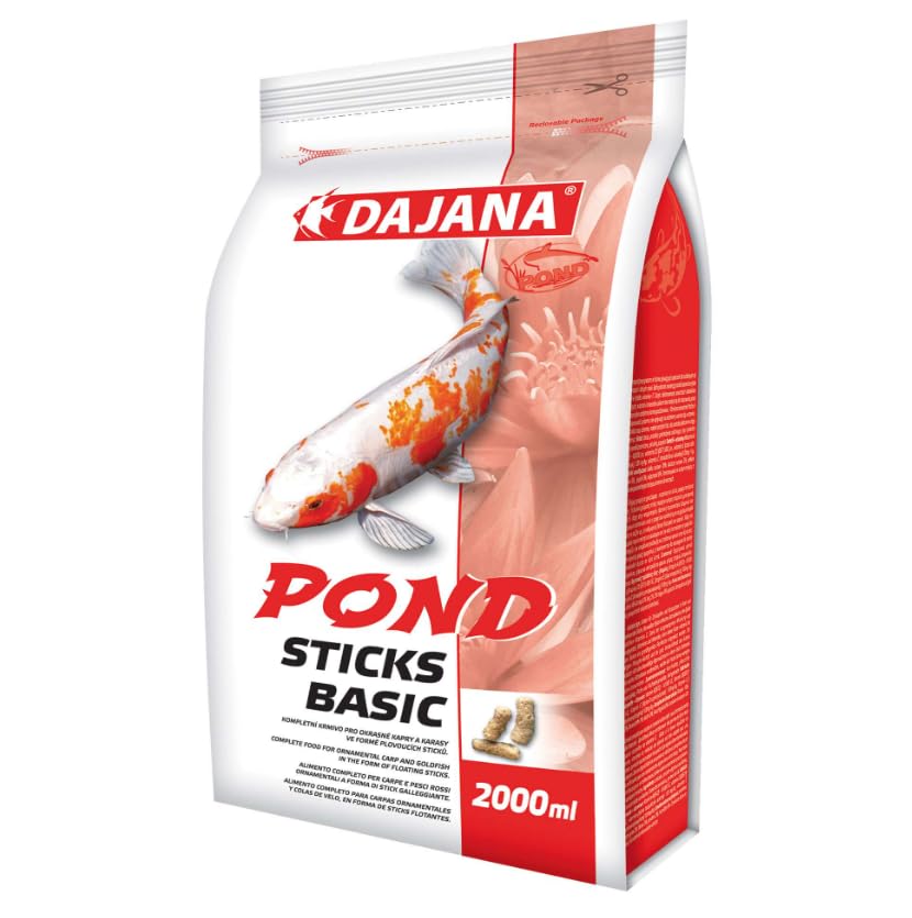 Alimento para Peces de Estanque y Agua Fría Dajana 2 litros: Nutrición para Peces de Agua Fría