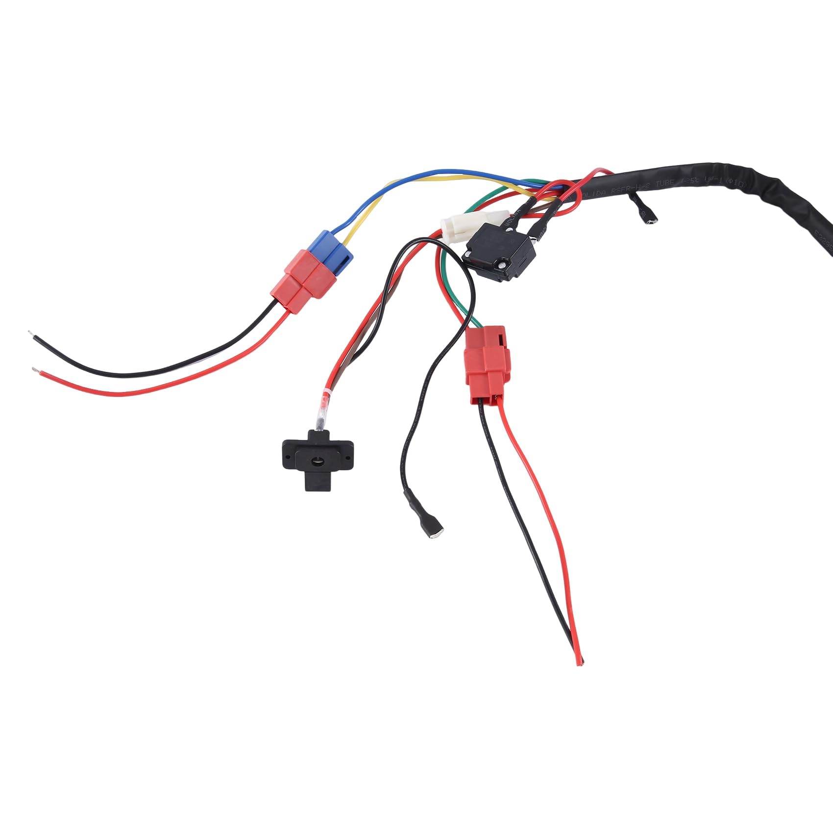 Gokeet Kit Cavi e Interruttori Modificati Fai-da-Te per Auto Elettrica per Bambini, Auto Elettrica per Bambini 4WD Cavalcabile su Giocattoli Accessori di Ricambio Singola