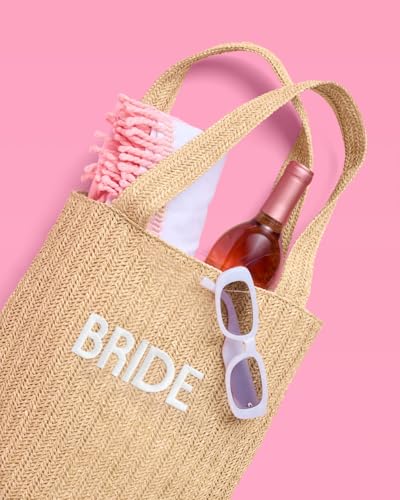 Bolso tote de playa para novia miniatura 6