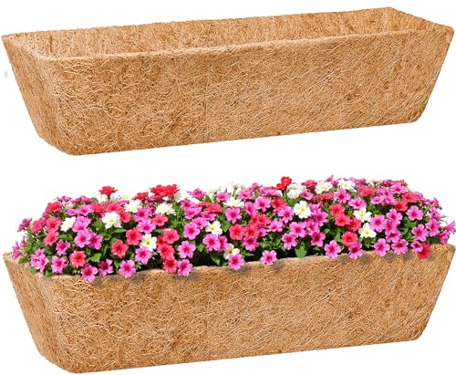 Get 2 Pack 24 Inch Coco Liners for Planters with code 5HZXWYI6