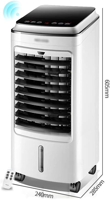 Evaporative Coolers Air Coolers Evaporative Coolers Humidifier Air Conditioner Whit Remote Control Misting Evaporativ Portable Small Fan and Bladeless Noiseless Fan for Office Dorm Room